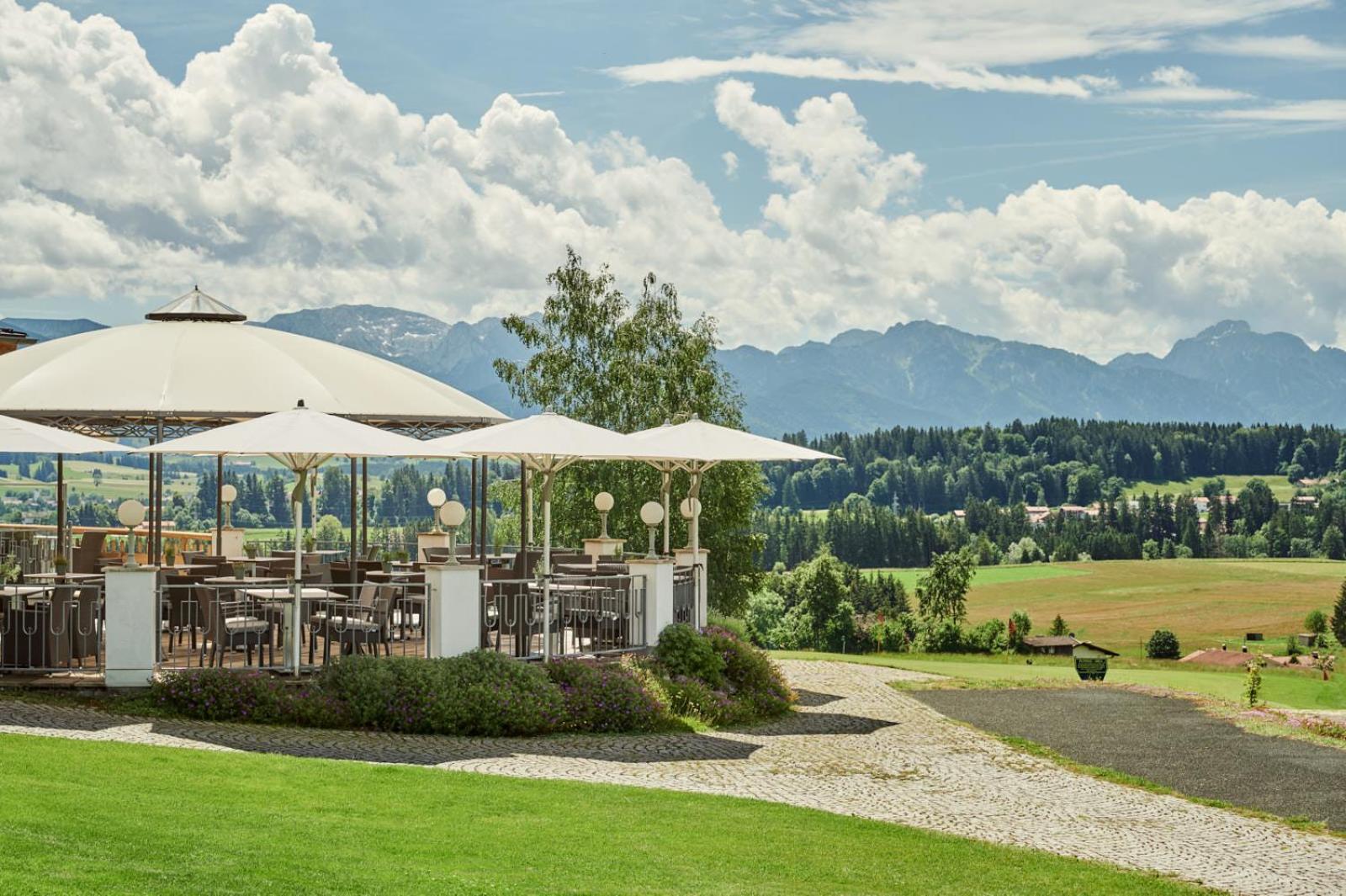 Hotel Auf Der Gsteig Gmbh Lechbruck Buitenkant foto